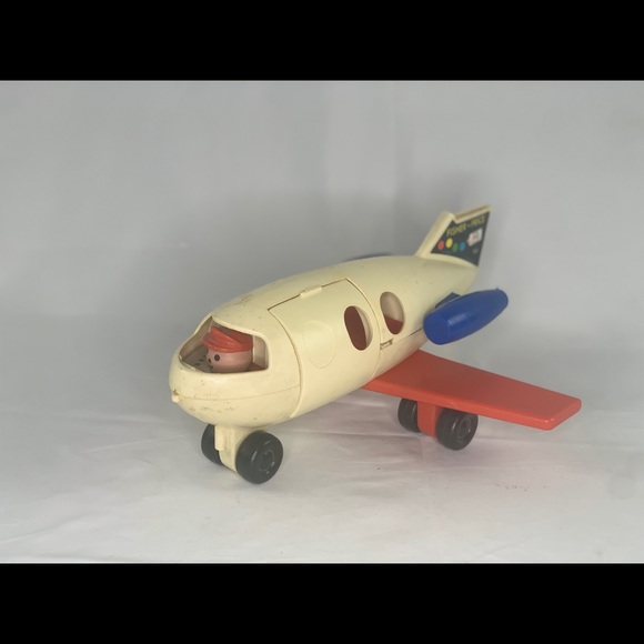 1976 Vintage Fisher-Price Play Family Fun Jet Set (partial) - Picture 6 of 7